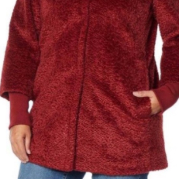 NWT LAURIER Women’s Hooded Faux Fur Coat With Storm Cuffs Size 3X. - Picture 4 of 13